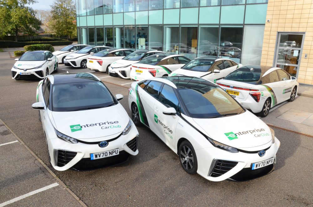 Enterprise adds 17 hydrogen cars to UK fleet ARC360